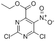 4-Pyrimidinecarboxylic acid, 2,6-dichloro-5-nitro-, ethyl ester Structure,54368-61-5Structure