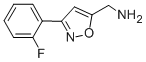 [3-(2-氟苯基)异噁唑-5-基]甲胺结构式_543713-33-3结构式