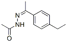 (9ci)-乙酸[1-(4-乙基苯基)亚乙基]肼结构式_543717-11-9结构式