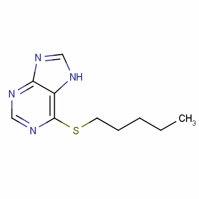 6(戊基硫代-9h-嘌呤