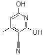 2,6-二羟基-3-氰基-4-甲基吡啶结构式_5444-02-0结构式
