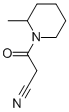 1-(氰基乙酰基)-2-甲基哌啶结构式_544453-71-6结构式