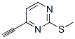 (9CI)-4-乙炔-2-(甲基硫代)-嘧啶结构式_544675-64-1结构式