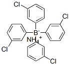 四(3-氯苯基)硼酸铵结构式_54512-39-9结构式