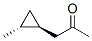 反式-(9ci)-1-(2-甲基环丙基)-2-丙酮结构式_54560-69-9结构式