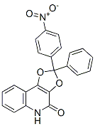 2-(4-硝基苯基)-2-苯基-1,3-二氧代[4,5-c]喹啉-4(5h)-酮结构式_54616-41-0结构式
