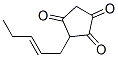 3-(2-戊烯)-1,2,4-环戊三酮结构式_54644-27-8结构式