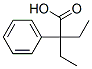 2-Phenyl-2-ethylbutyric acid Structure,5465-28-1Structure
