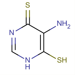 5-氨基-1H-嘧啶-4,6-二硫酮结构式_54660-92-3结构式