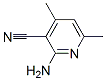 2-氨基-3-氰基-4,6-二甲基吡啶结构式_5468-34-8结构式
