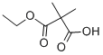 Propanedioic acid, 2,2-dimethyl-, 1-ethyl ester Structure,5471-77-2Structure