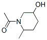 (9ci)-1-乙酰基-6-甲基-3-羟基哌啶结构式_54751-96-1结构式