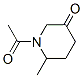 1-乙酰基-6-甲基-3-哌啶酮结构式_54751-97-2结构式