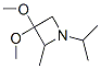 Azetidine,3,3-dimethoxy-2-methyl-1-(1-methylethyl)-(9ci) Structure,547753-51-5Structure