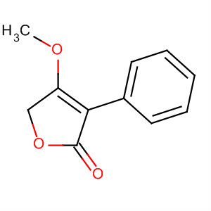 3-苯基-4-甲氧基-2,5-二氢呋喃-2-酮结构式_54798-88-8结构式