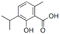 2-Hydroxy-3-isopropyl-6-methylbenzoic acid Structure,548-51-6Structure