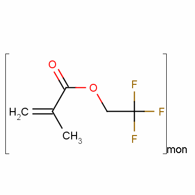 聚(2,2,2-三氟乙基丙烯酸甲酯)结构式_54802-79-8结构式