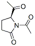 (s)-(9ci)-1,5-二乙酰基-2-吡咯烷酮结构式_54819-33-9结构式