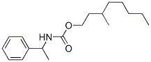 (1-苯基乙基)氨基甲酸3-甲基辛酯结构式_54833-47-5结构式