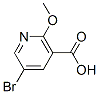 5-Bromo-2-methoxy nicotinic acid Structure,54916-66-4Structure