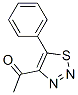 1-(5-苯基-1,2,3-噻二唑-4-基)乙酮结构式_54932-66-0结构式