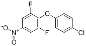 Benzene, 2-(4-chlorophenoxy)-1,3-difluoro-5-nitro- Structure,549547-32-2Structure