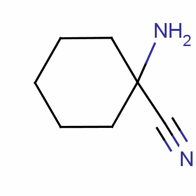 1-氨基环己烷甲腈结构式_5496-10-6结构式