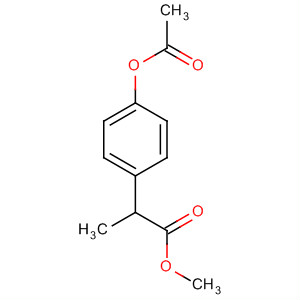 4-(乙酰基氧基)苯丙酸甲酯结构式_54965-55-8结构式