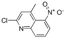 2-Chloro-4-methyl-5-nitroquinoline Structure,54965-60-5Structure