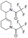 1,2,3,4-Tetrahydro-1-(trifluoroacetyl)-5-[1-(trifluoroacetyl)-2-piperidinyl ]pyridine Structure,54966-08-4Structure