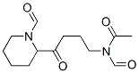 N-甲酰基-n-[4-(1-甲酰基-2-哌啶基)-4-氧代丁基]乙酰胺结构式_54966-13-1结构式