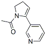 1-乙酰基-2,3-二氢-5-(3-吡啶)-1H-吡咯结构式_54966-15-3结构式