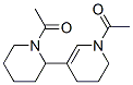 1-Acetyl-5-(1-acetyl-2-piperidinyl)-1,2,3,4-tetrahydropyridine Structure,54966-21-1Structure