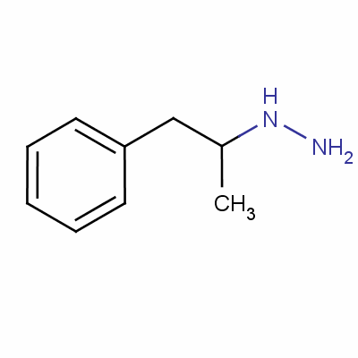 1-(1-Phenylpropan-2-yl)hydrazine Structure,55-52-7Structure