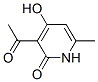 3-乙酰基-4-羟基-6-甲基吡啶-2(1h)-酮结构式_5501-39-3结构式