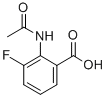2-乙酰氨基-3-氟苯甲酸结构式_550346-18-4结构式