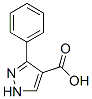 3-苯基-1H-吡唑-4-羧酸结构式_5504-65-4结构式