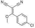 [(4-Chlorophenyl)methoxymethylene]propanedinitrile Structure,5515-14-0Structure