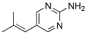 (9ci)-5-(2-甲基-1-丙烯基)-2-嘧啶胺结构式_55179-65-2结构式