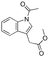 1-乙酰基-1H-吲哚-3-乙酸甲酯结构式_55191-22-5结构式