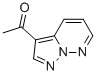 1-吡唑并[1,5-b]吡嗪-3-基乙酮结构式_551919-57-4结构式