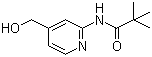 N-(4-羟基甲基吡啶-2-基)-2,2-二甲基丙酰胺结构式_551950-45-9结构式