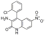 3-氨基-4-(2-氯苯基)-6-硝基-2(1H)-喹啉酮结构式_55198-89-5结构式