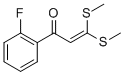 1-(2-Fluoro-phenyl)-3,3-bis-methylslfanyl-propenone Structure,552298-97-2Structure