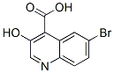 6-Bromo-3-hydroxyquinoline-4-carboxylic acid Structure,552330-93-5Structure