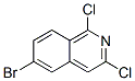 6-Bromo-1,3-dichloroisoquinoline Structure,552331-05-2Structure