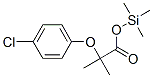 2-(4-Chlorophenoxy)-2-methylpropanoic acid trimethylsilyl ester Structure,55255-67-9Structure