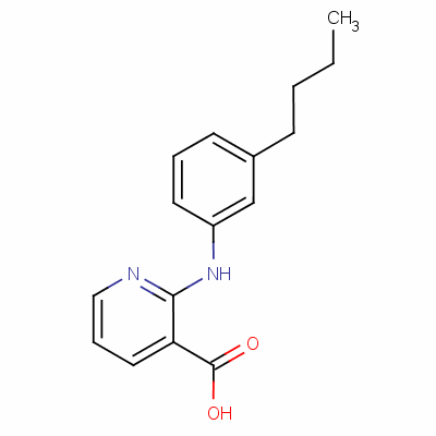 Butanixin Structure,55285-35-3Structure