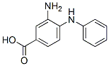 3-氨基-4-苯基氨基苯甲酸结构式_55296-17-8结构式
