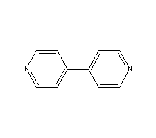 4,4-联吡啶结构式_553-26-4结构式